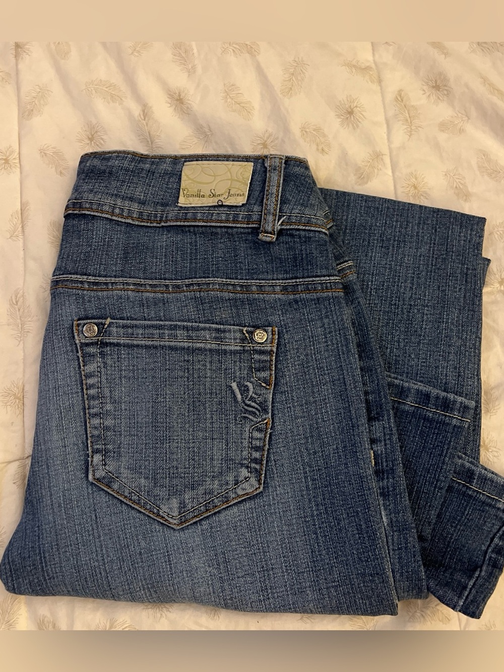 Vanilla Star Bootcut Jeans in Medium Blue Wash